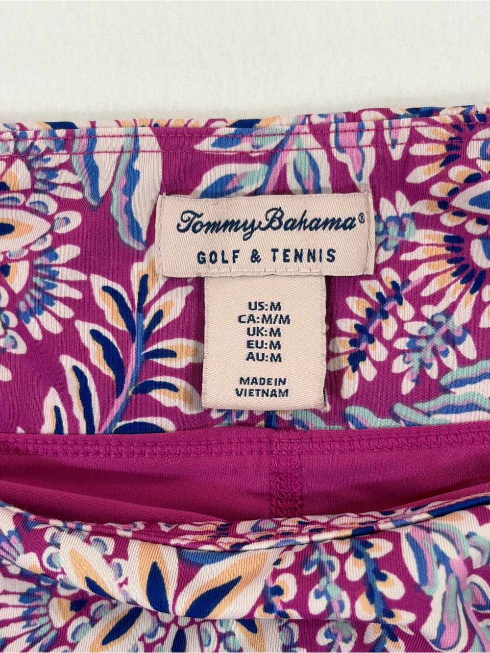 Tommy Bahama Golf & Tennis Women’s Floral Pink Athletic Skort - Pink